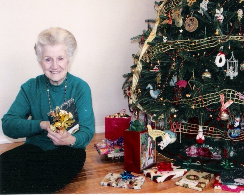 In order to give our family a break, my grandma would often spend Christmas at my aunts house. This was her last Christmas before having to move to the nursery home.