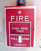 Fire alarm pull station