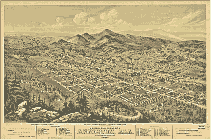 Historic map of Anniston, Alabama 