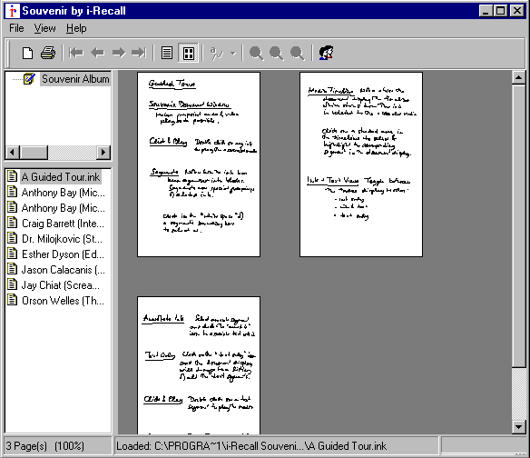 Triplanar View with Thumbnails